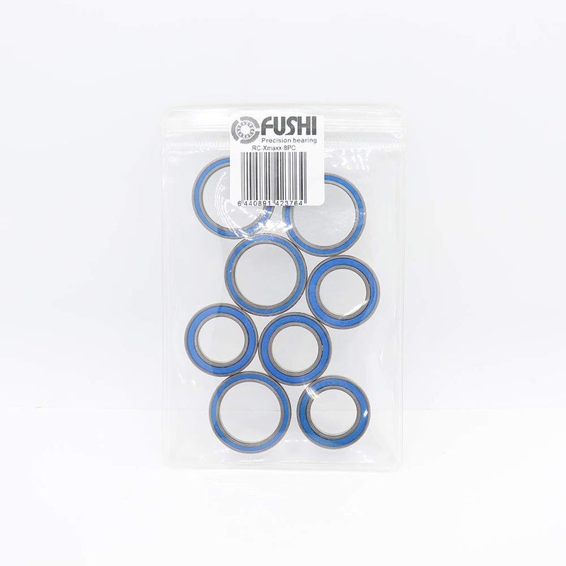 FUSHIBEARING RC Wheel Hub Bearings Compatible with Traxxas XMAXX, 15x24x5mm-20x27x4mm Ball Bearing Set (Pick of 8pcs) - Image 4